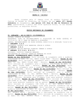 - Tribunal de Justi&ccedil;a do Estado do Tocantins