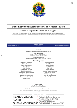 View/Open - Tribunal Regional Federal da 1ª Região