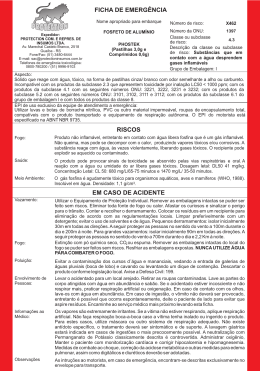 FICHA DE EMERGENCIA PHOSTEK