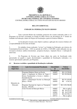 presid&ecirc;ncia da rep&uacute;blica controladoria