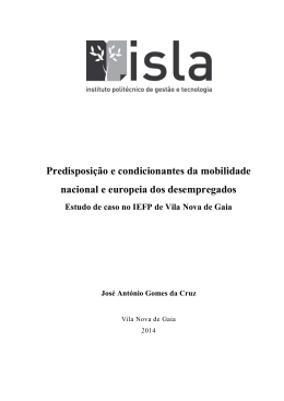 Disserta&ccedil;&atilde;o de Mestrado