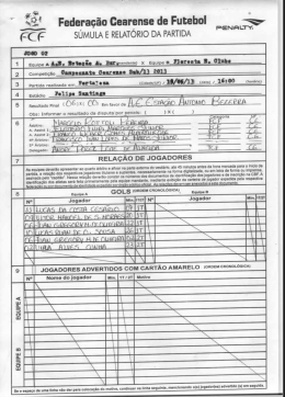 eo Federa&ccedil;ao Cearense de Futebol