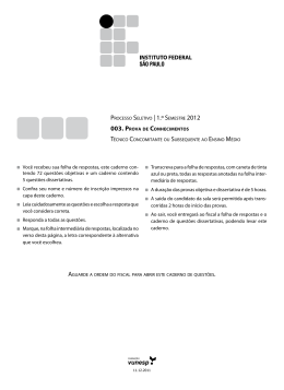 Prova objetiva