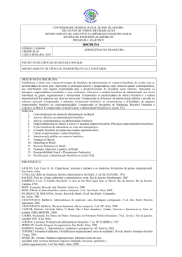 UNIVERSIDADE FEDERAL RURAL DO RIO DE JANEIRO