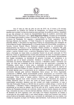 ATA DE AUDIÊNCIA PÚBLICA - Paraipaba-CE