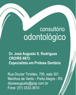 anuncio dr jose augusto 2012 - Uniodonto