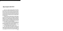 Não compre este livro! [Apresentação da Coletânea no. 11]