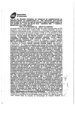 Ata nº 42 – Reunião Ordinária – CONSAD – 24.08.2011