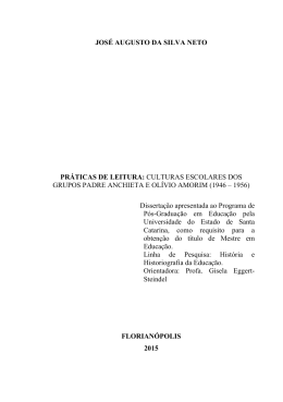 JOS&Eacute; AUGUSTO DA SILVA NETO PR&Aacute;TICAS DE - Faed