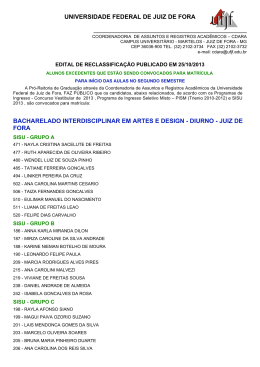 Edital de Reclassifica&ccedil;&atilde;o Coletivo 10/2013