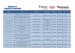 BANCAS DE TG (TRABALHO DE GRADUA&Ccedil;&Atilde;O)