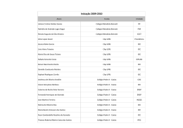Acesse a lista de selecionados