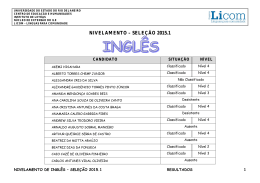 Ingl&ecirc;s - LICOM &ndash; L&iacute;nguas para Comunidade