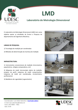 LMD Laboratório de Metrologia Dimensional