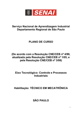 Técnico de Mecatrônica