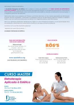 Programa do Curso + Ficha de Inscri&ccedil;&atilde;o
