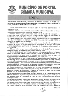 Jos&eacute; Manuel Clemente Grilo, Presidente da C&acirc;mara Municipal de