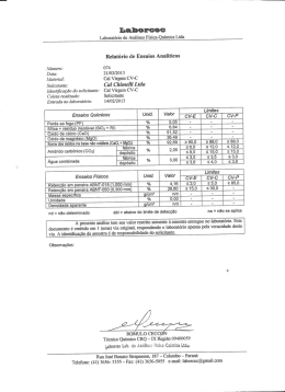 Laboratório de Análises Fisica-Quimica Ltda