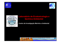 Laboratório de Ecotoxicologia e Química Ambiental