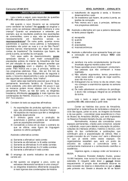 Prova - Comvest
