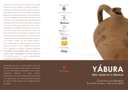 YÁBURA Flyer  - Câmara Municipal de Évora