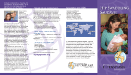 Hip Swaddling Saudável - International Hip Dysplasia Institute