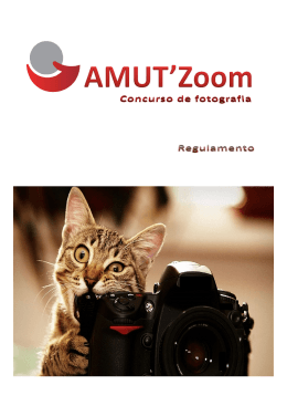 REGULAMENTO AMUT`Zoom Concurso de Fotografia