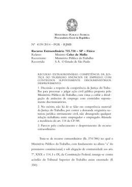 RE 725738 - Procuradoria