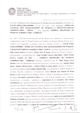 Poder Judiciário `_ Justiça do Trabalho ,` Tribunal Superior do