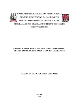 Disserta&ccedil;&atilde;o de Mestrado Juliana da Silva Nogueira Carvalho