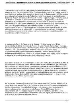Ibama fiscaliza e regula passeios n&aacute;uticos na orla de Jo&atilde;o Pessoa