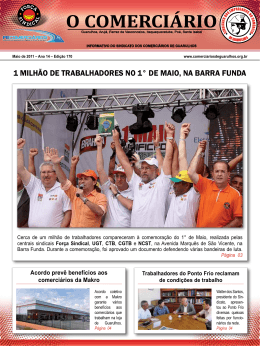 O COMERCI&Aacute;RIO - Sindicato dos Comerci&aacute;rios de Guarulhos