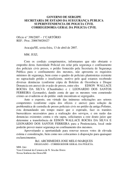 governo de sergipe secretaria de estado da sueguran&ccedil;a publica