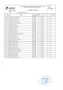 5&ordm; ANO - Navegador Rodrigues Soromenho