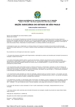 EDITAL n&ordm; 003/2009