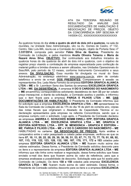 ata da terceira reuni&atilde;o - SESC-MA