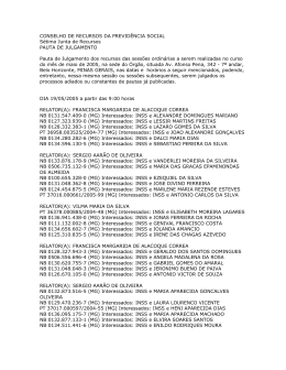 CONSELHO DE RECURSOS DA PREVIDÊNCIA SOCIAL