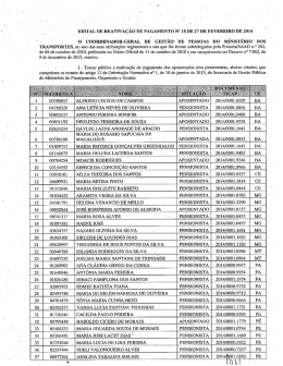 18/2014 - Ministério dos Transportes