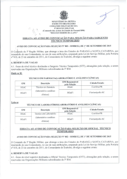 retificação i - edital de abertura nº 3/2015