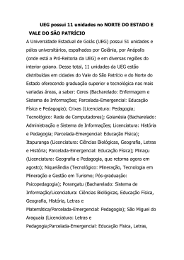 160709-TEXTO UEG NO NORTE E VALE