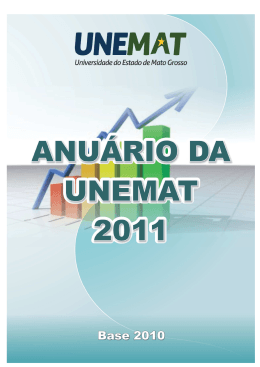 ANU&Aacute;RIO DA UNEMAT 2011