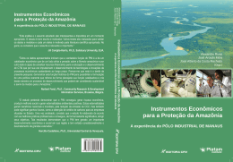 Instrumentos Econ&ocirc;micos para a Prote&ccedil;&atilde;o da Amaz&ocirc;nia