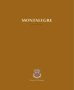 Monografia do Concelho - Câmara Municipal de Montalegre