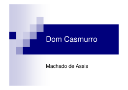Dom Casmurro - Etec Trajano Camargo