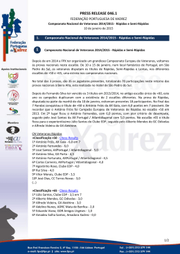 PRESS RELEASE 046.1
