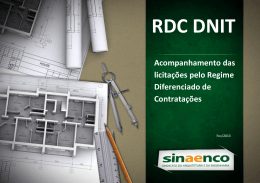 RDC DNIT - Sinaenco