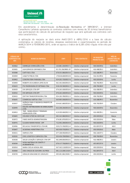 Em atendimento &agrave; determina&ccedil;&atilde;o da Resolu&ccedil;&atilde;o Normativa n&ordm; 309