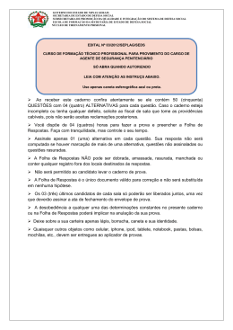 PROVA CFTP-JUN-2014
