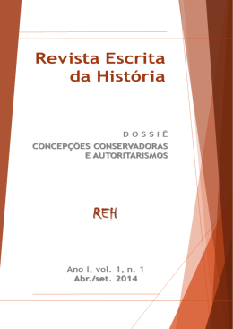 1 Ano I &ndash; vol. 1, n. 1, jan./jun. 2014