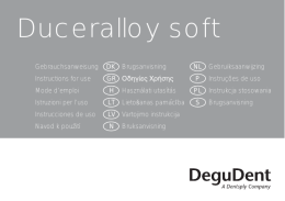 Duceralloy soft